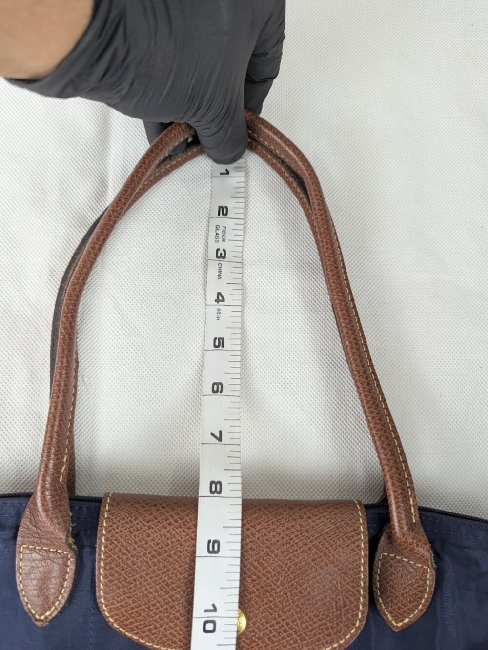 Longchamp Le Pliage Tote Bag Blue Nylon - Authentic - Clean - Good Condition. - Picture 14 of 14